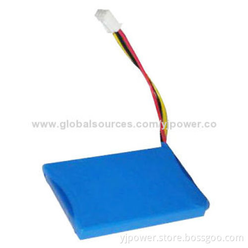 053048 Li-polymer Battery with 7.4V, 800mAh